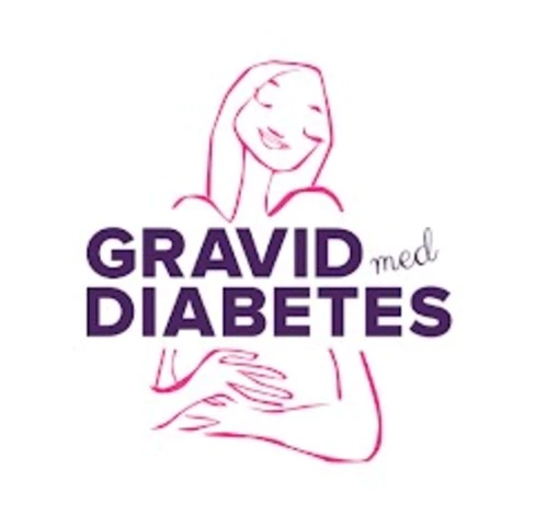 Grafik af gravid med diabetes